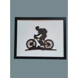 Cadre randonneur en VTT