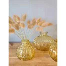 Ensemble vases jaunes