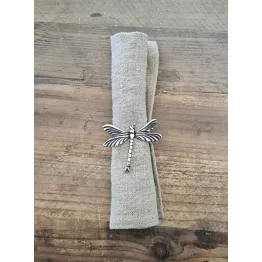 Serviette en lin lavé