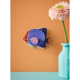 Décoration murale à monter soi-même : Poisson Butterfly