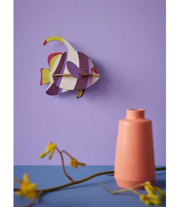 Poisson en carton à monter soi-même