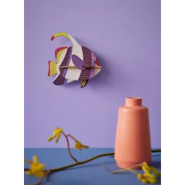 Poisson en carton à monter soi-même