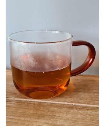 Tasse thé en verre