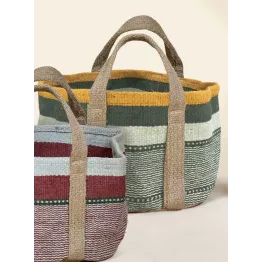 Panier en jute