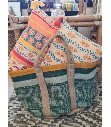 Panier en jute