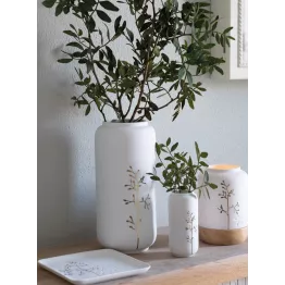 Photophore en porcelaine