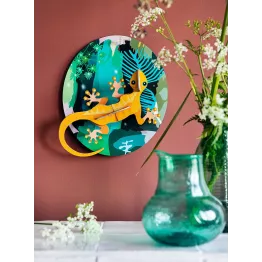 Décoration en carton Gecko