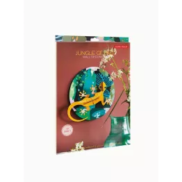 Décoration en carton Gecko
