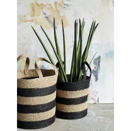 Panier rond avec anse