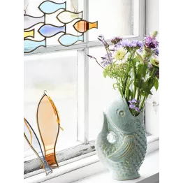 Suspension poissons multicolores