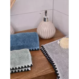 Essuie-main bleu stone