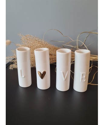 Set mini-vases LOVE