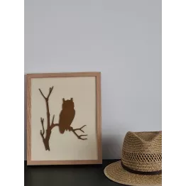 Cadre hibou