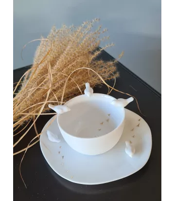 Petit bol porcelaine blanche