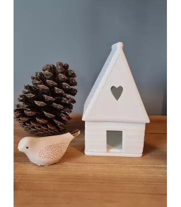 Photophore maison pain d'épices