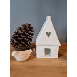 Photophore maison pain d'épices