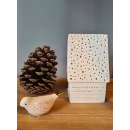 Photophore maison pain d'épices