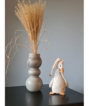 Vase original en grès stone