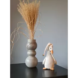 Vase original en grès stone