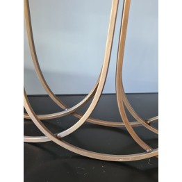 Chandelier 5 branches en laiton