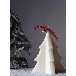 Bougie sapin de noël