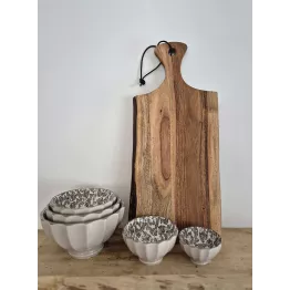 Set de bols porcelaine