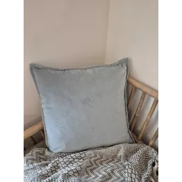 Housse de coussin velours