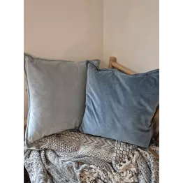Housse de coussin velours