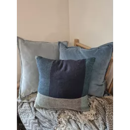 Housse de coussin velours