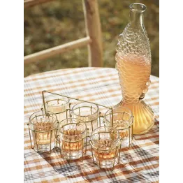 Nappe coton à carreaux