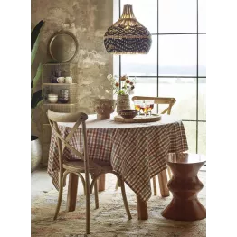 Nappe coton à carreaux