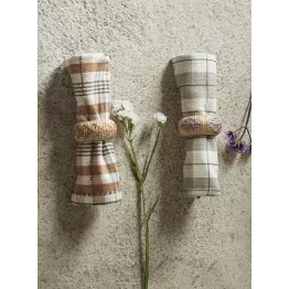 Lot de 4 serviettes en tissu