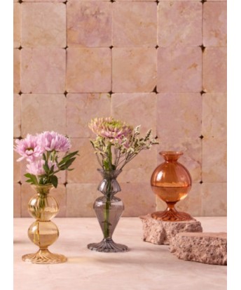 Petit vase en verre coloré