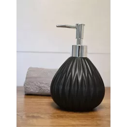 Distributeur de savon liquide diamant noir