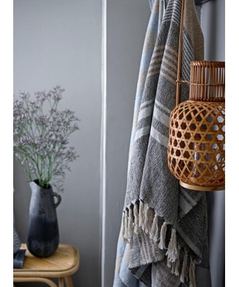 Joli plaid en coton recyclé