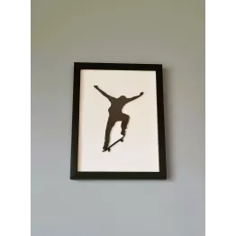 Cadre skateur 18X24