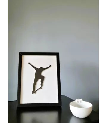 Cadre skateur 18X24