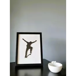 Cadre skateur 18X24