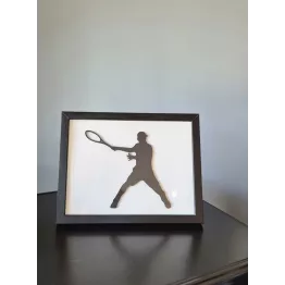 Cadre joueur tennis