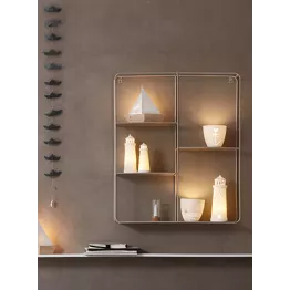 Photophore porcelaine blanche