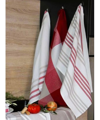 Lot 3 torchons de cuisine