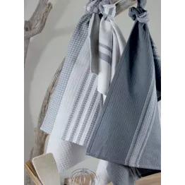 Lot 3 torchons coton