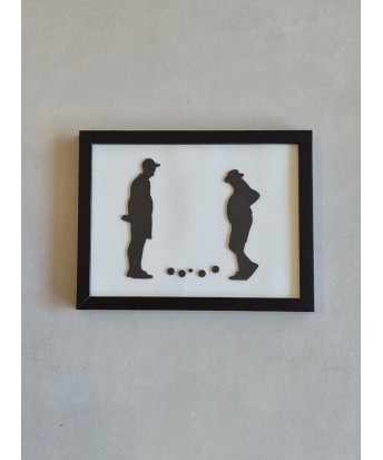 Cadre de joueurs de pétanque