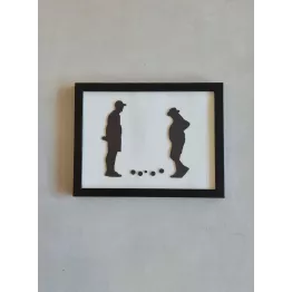 Cadre de joueurs de pétanque