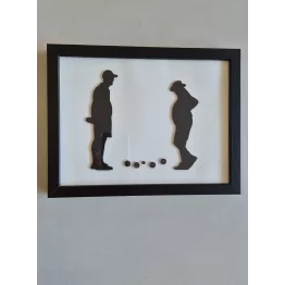 Cadre de joueurs de pétanque