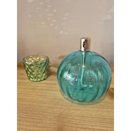 Lampe a huile striée