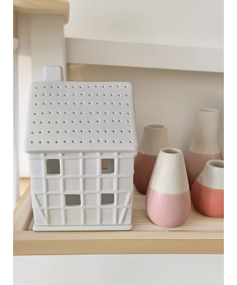 Photophore maisonnette à colombages