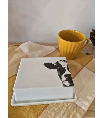 Beurrier porcelaine