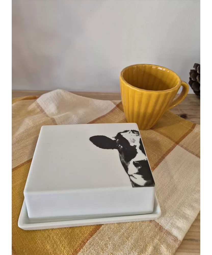 Beurrier porcelaine