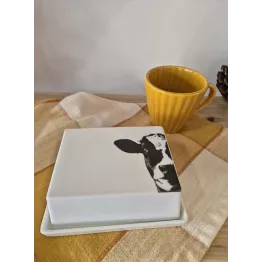 Beurrier porcelaine